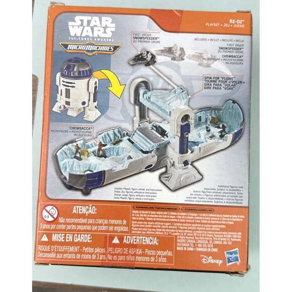 Star Wars The Force Awakens Micro Machines R2-D2 Playset Hasbro 2015 New In Box - Picture 2 of 6